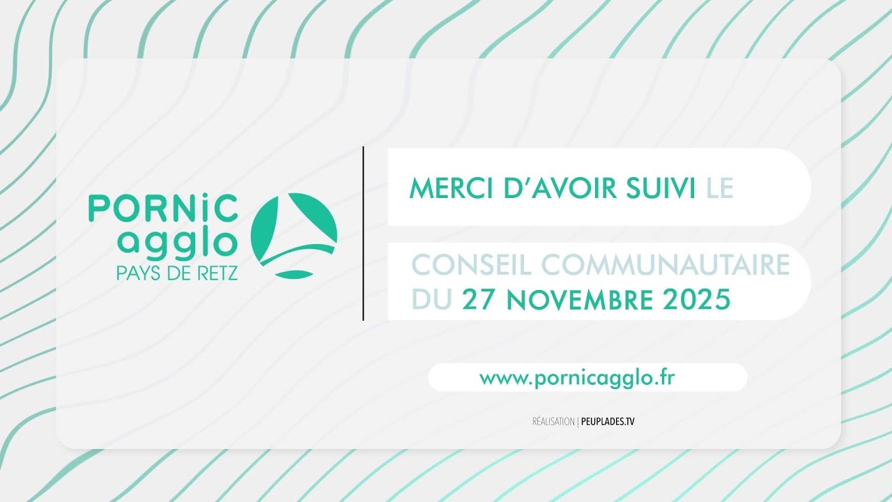 Conseil communautaire du 27 novembre 2025