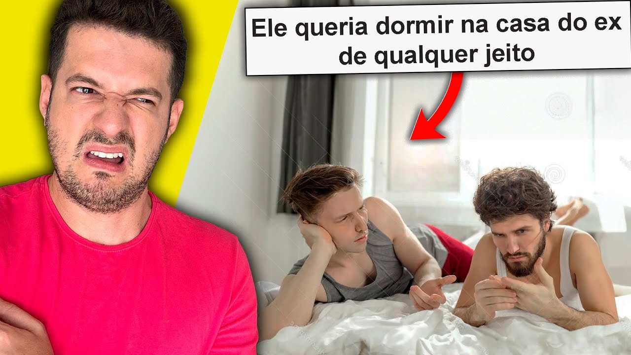 O namorado do seguidor queria dormir na casa do ex