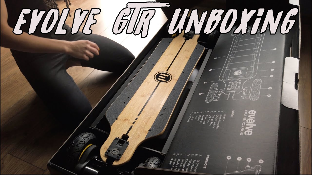 Evolve Bamboo GTR Unboxing (english subtitles)