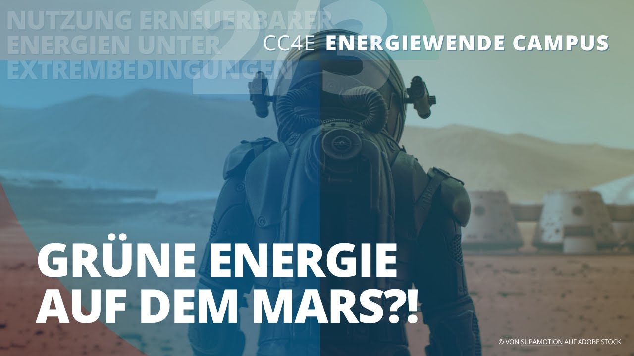 Grüne Energie auf dem roten Planeten