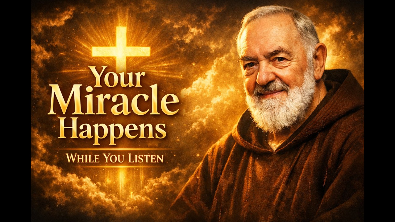 ⚠️ MIRACLE PRAYER to PADRE PIO — That Works While You Listen