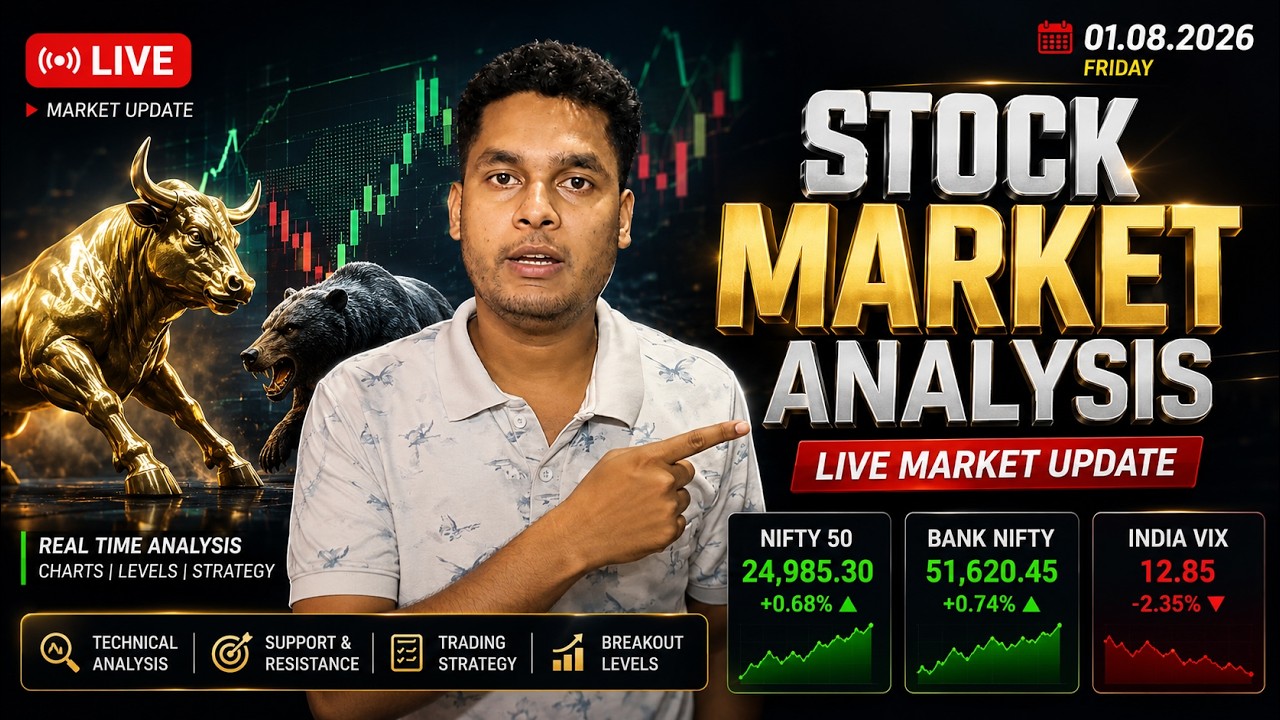 NIFTY 50 & BANK NIFTY LIVE Analysis | 01 August 2026 | Next Week Market Prediction |