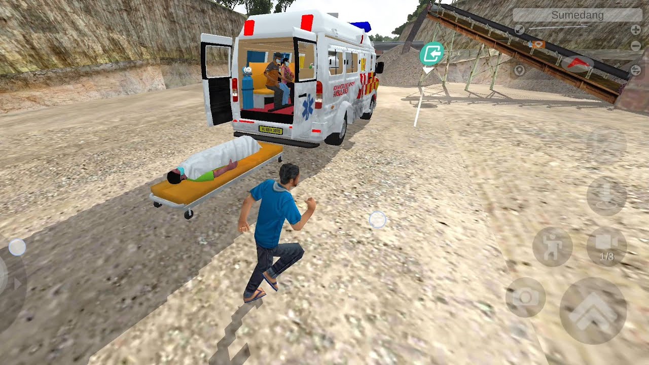 Emergency ambulance heavy driver #1 - Simulator Game Android gameplay#carsgames
