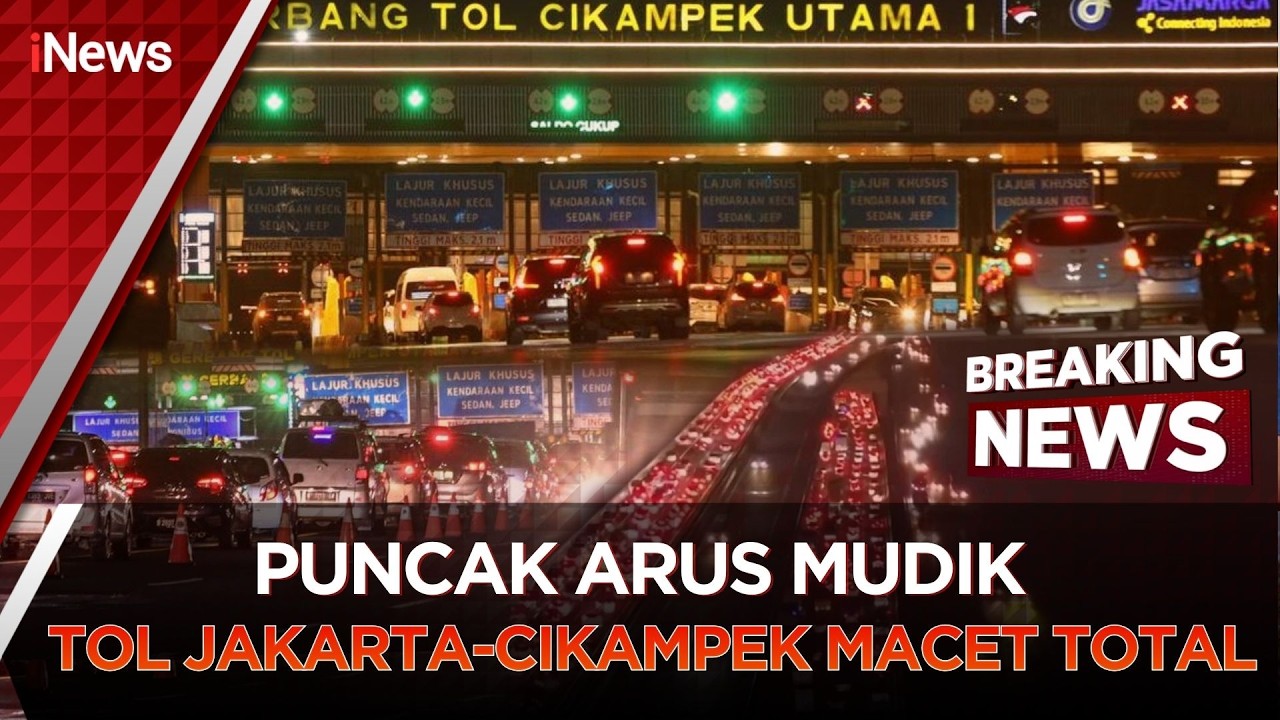 🔴BREAKING NEWS PENAMPAKAN TOL JAKARTA CIKAMPEK MACET TOTAL| 18/03