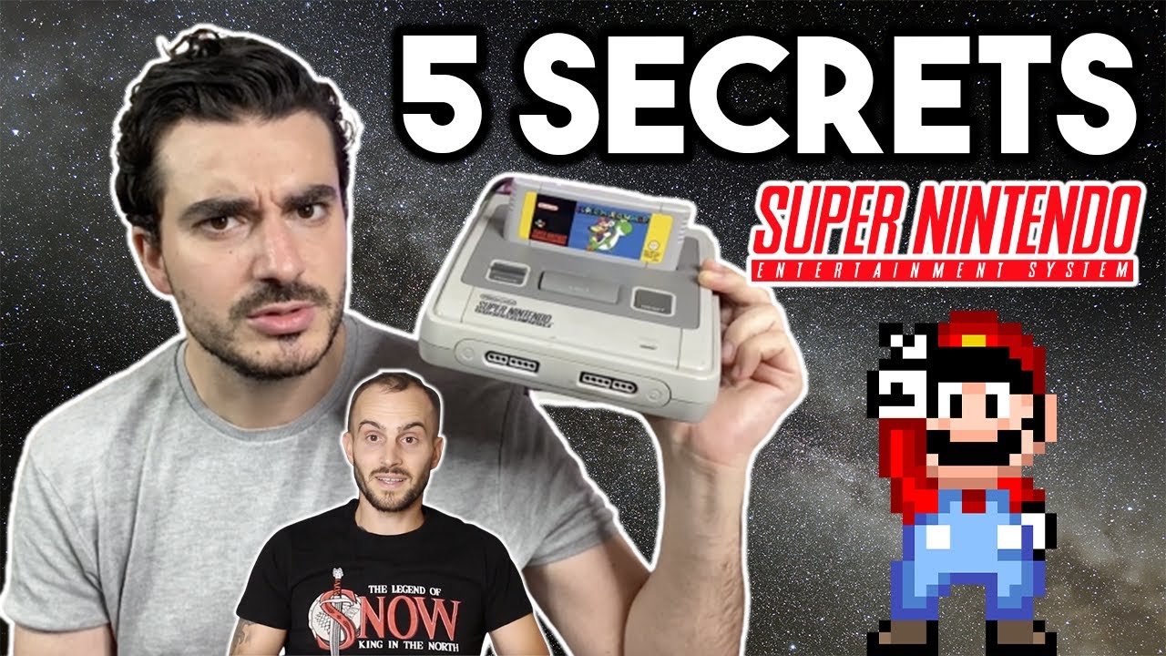5 SECRETS CACHÉS sur la SNES ! (Super Nintendo)