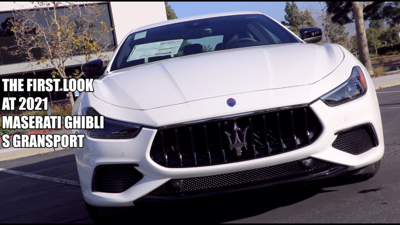 THE FIRST LOOK AT 2021 MASERATI GHIBLI S GRANSPORT!