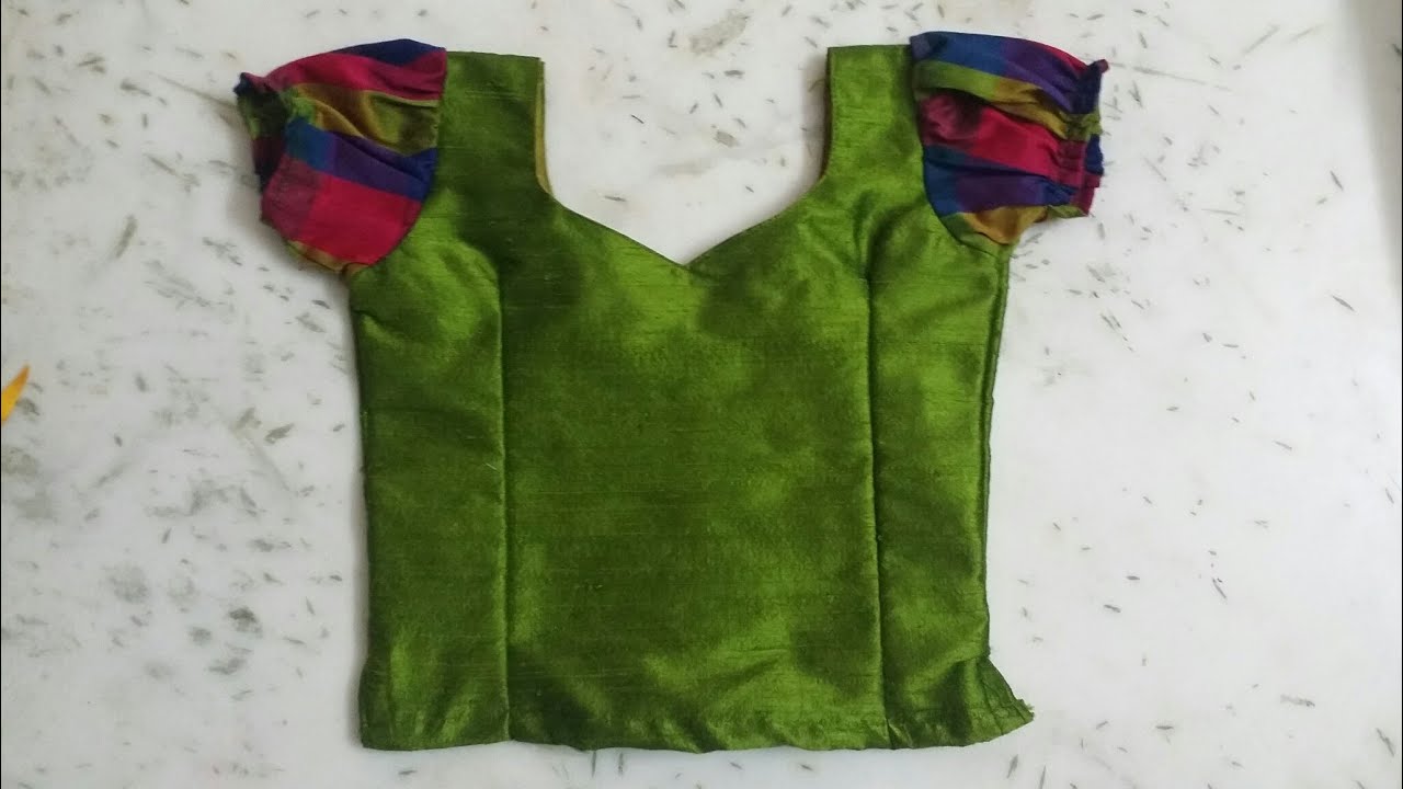 Kids langa blouse cutting and stitching /simple way