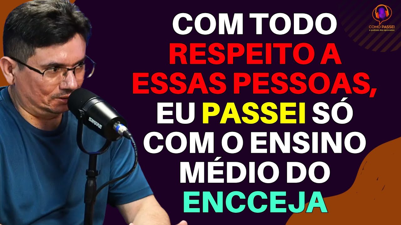 Qualquer pessoa consegue passar em concurso público