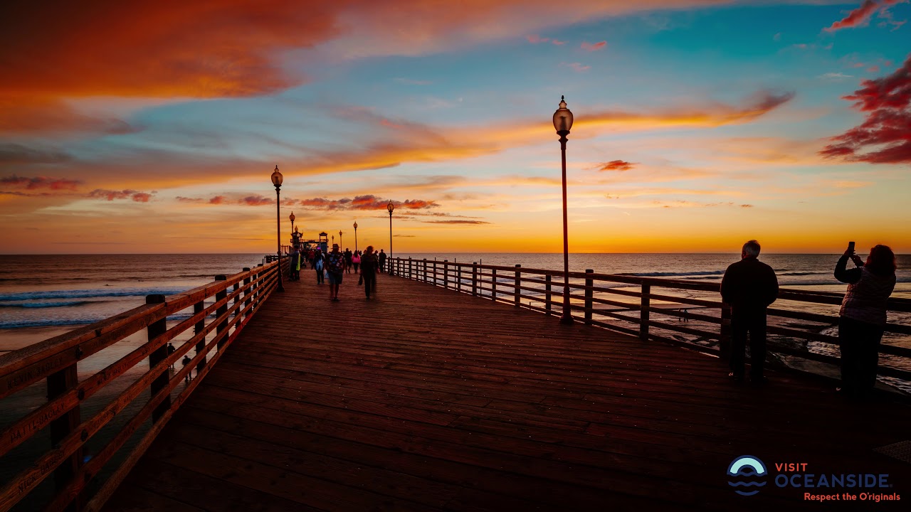Oceanside California Pier Timelapse (2020)
