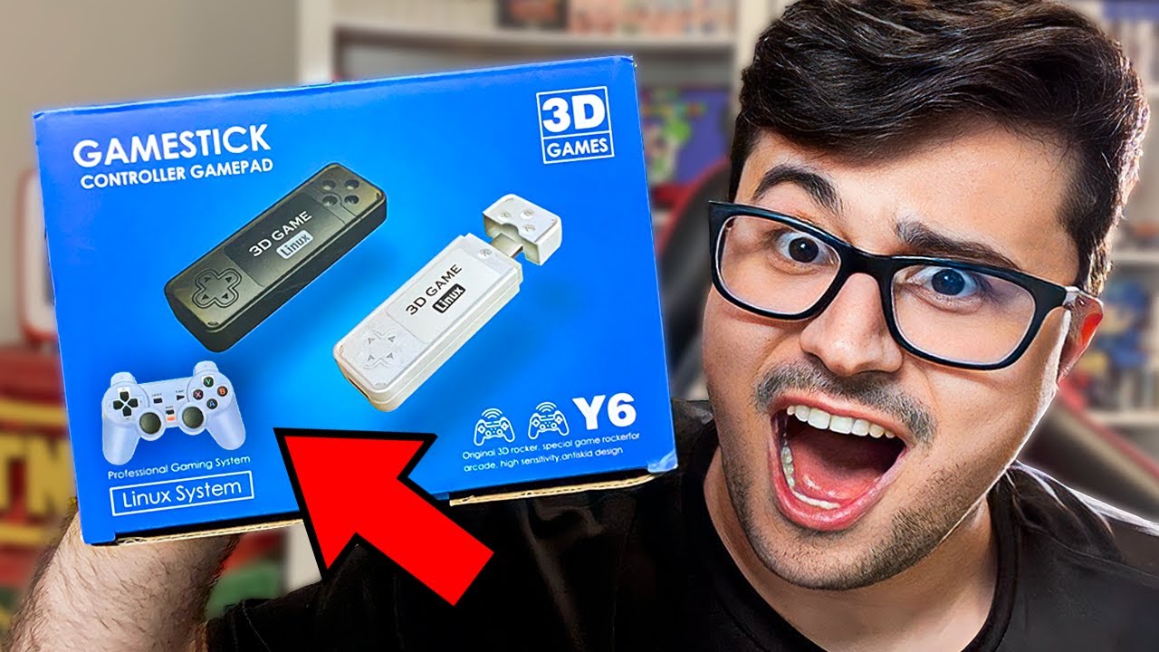 COMPREI o GAME STICK mais POTENTE do ALIEXPRESS