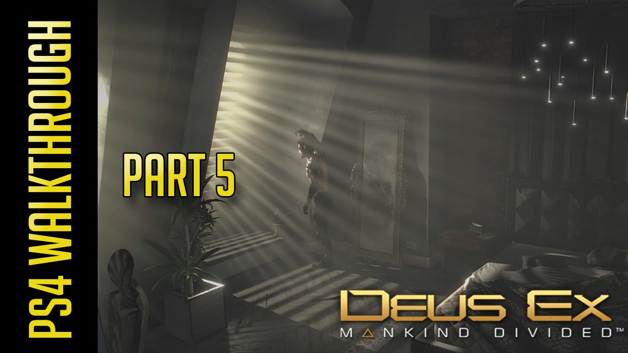 Deus Ex: Mankind Divided Part 5 - Morning Aftermath & Sarif (PS4) (Walkthrough/Commentary)