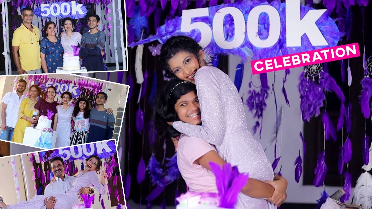 വീട്ടുകാരുമൊത്ത് ഒരു അടിപൊളി ആഘോഷം | Instagram 500k Celebration | Soak Up Shoot With Shruthi|Vlog#13