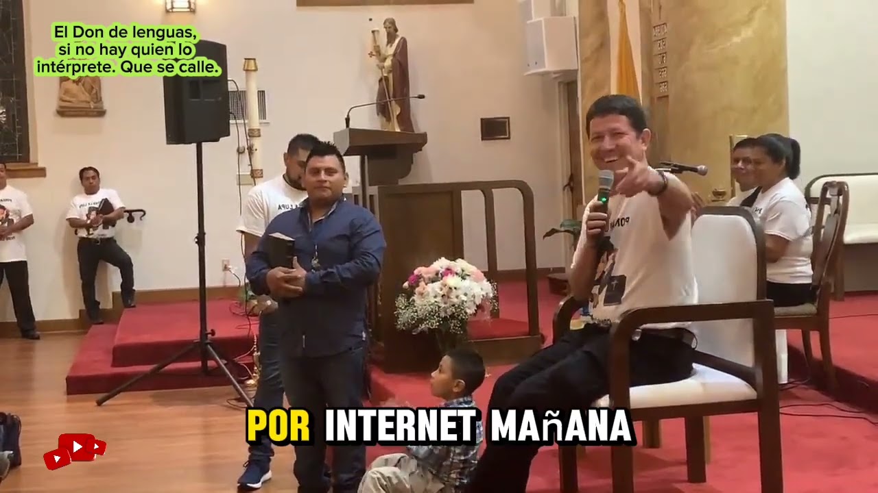 El Don de lenguas, si no hay quien lo intérprete. Que se calle. Padre Luis Toro