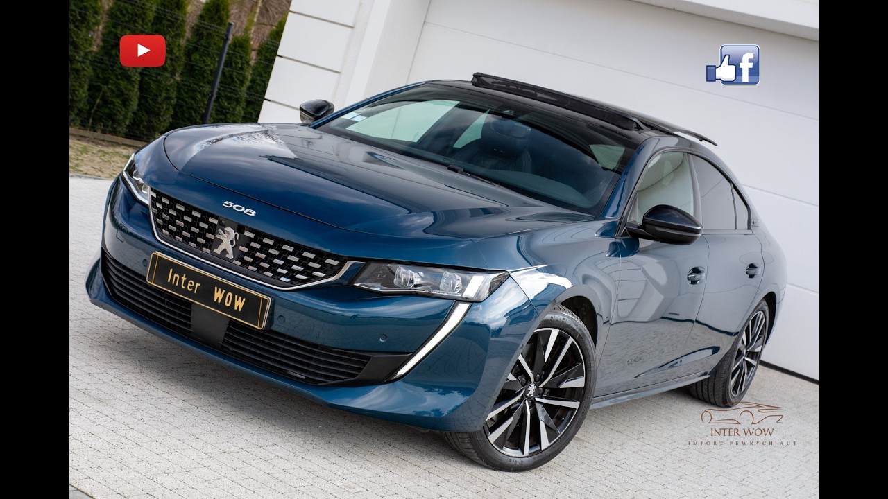 Peugeot 508 2.0 HDI 180KM #GT #Liftback #Kamera # Serwis# NIGHT VISION InterWOW