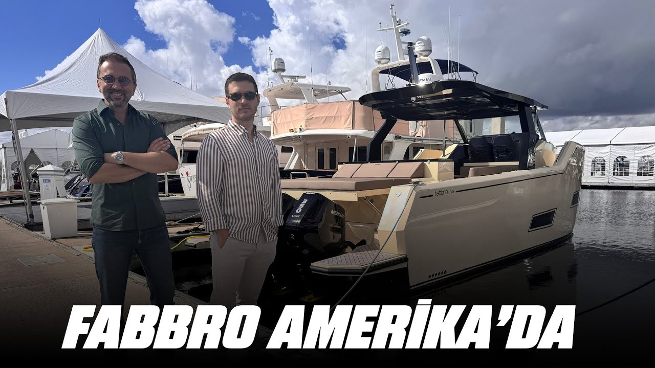 Fabbro  Yachts ile Miami turu ( English subtitles)
