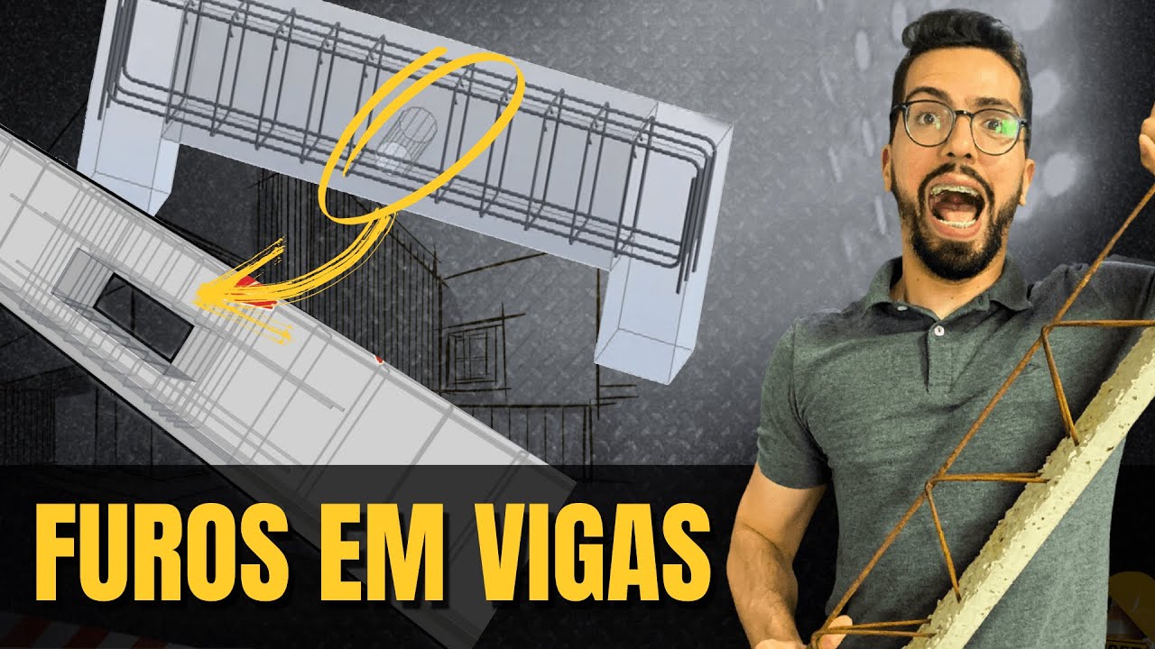 FUROS EM VIGAS - ENTENDA OS LOCAIS EM QUE DISPENSA VERIFICAÇÃO