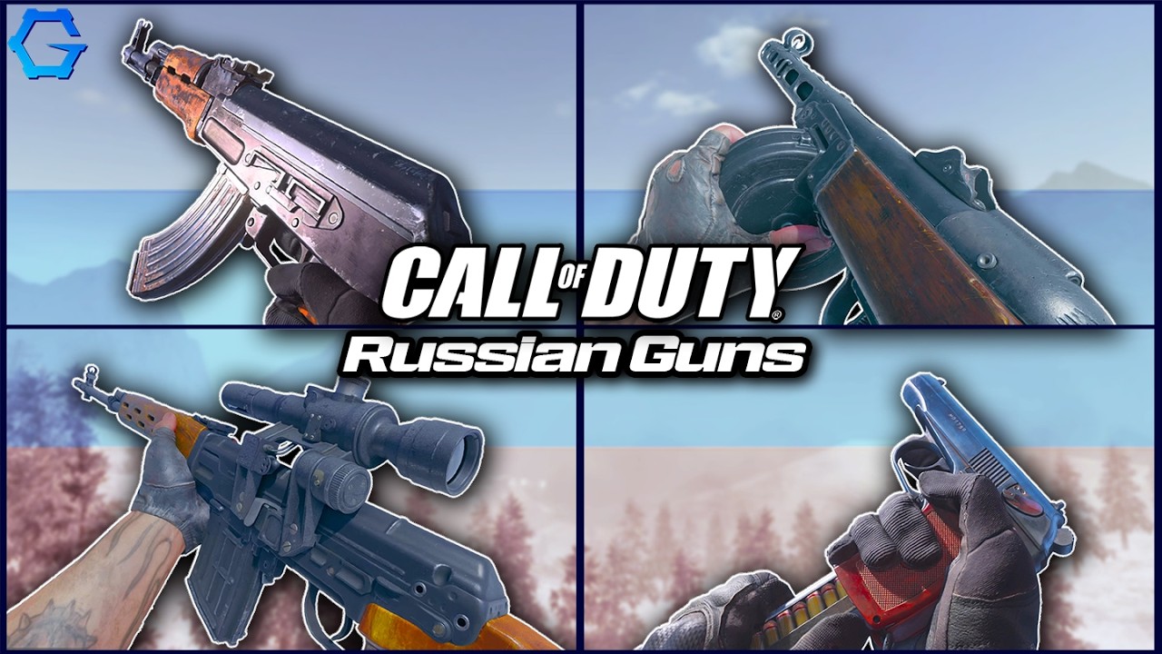 Call of Duty's Russian Guns!