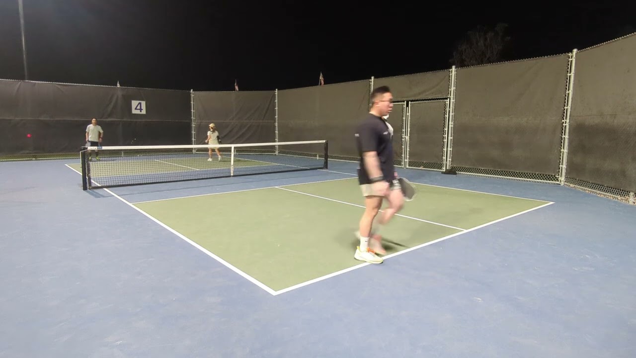 Eric, Ping vs Josh, Aldi 3.8.26 #pickleball Set 2 at Mountain View Park, Eastvale, CA