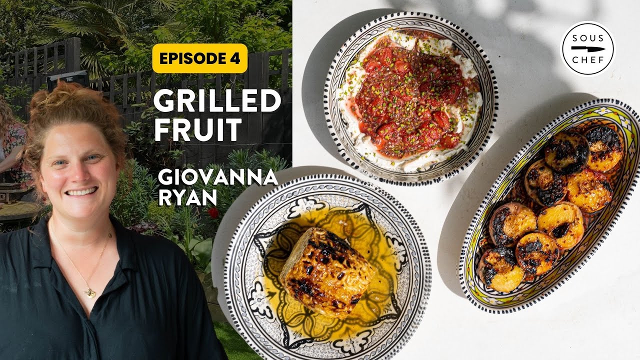 BBQ Pineapple, Grilled Peaches, Banana and more | Grilled Fruit Masterclass | Sous Chef UK