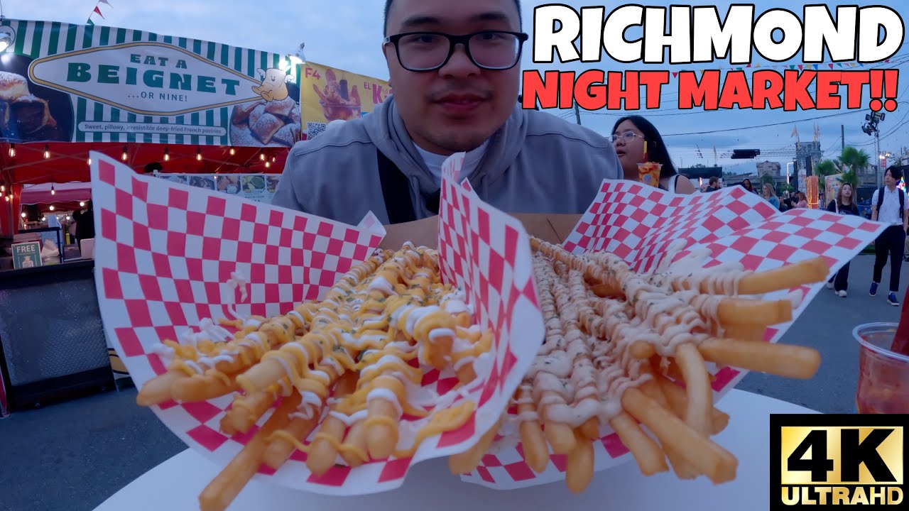 INSIDE the CRAZY Food Scene at North America's BIGGEST Night Market! [4K]