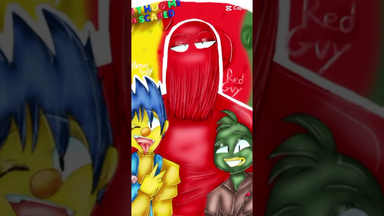 💚❤️💛💙Don't Hug Me I'm Scared 💙💛❤️💚 || Draw/Fanart || Original Characthers by @donthugmeimscared