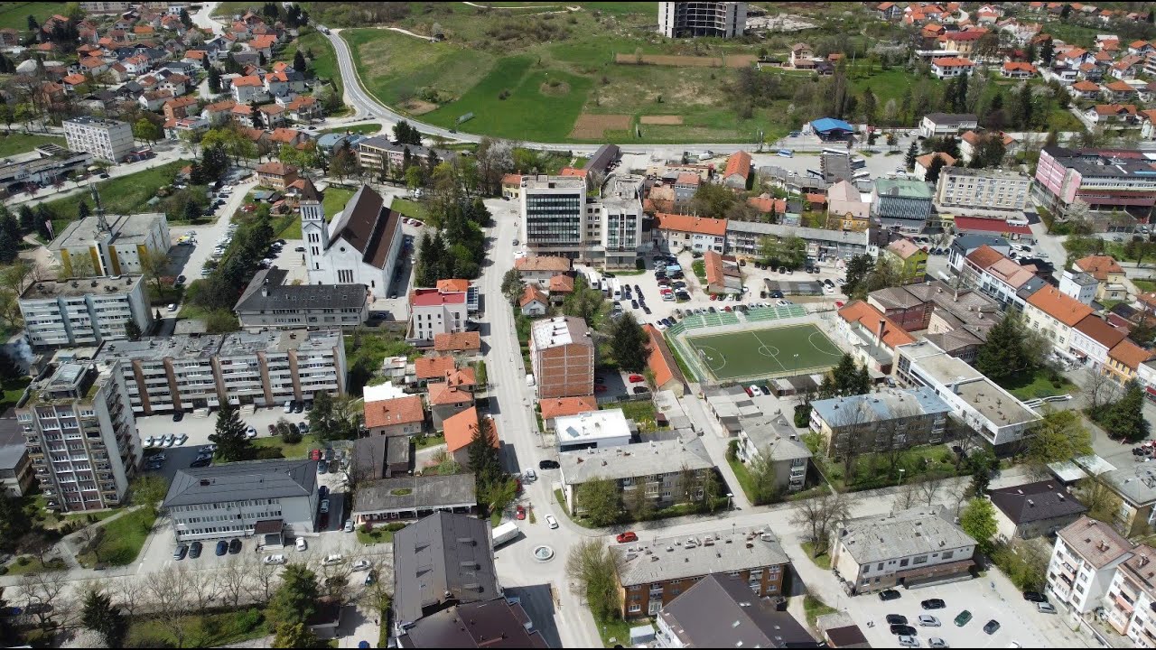 Bugojno [4K] - Centar (25.04.2023)