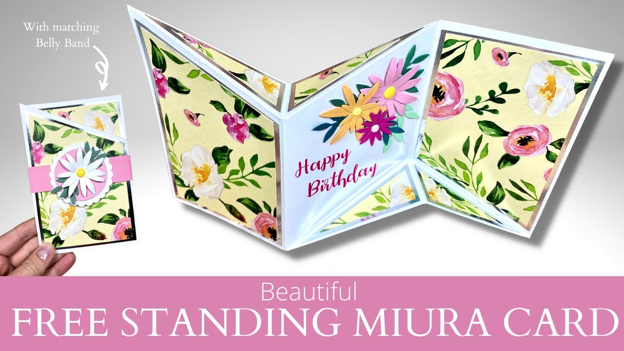 BEAUTIFUL Free Standing MINI MIURA CARD