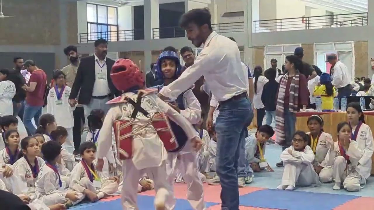 Taekwondo Fight Abdullah – Victory for DEBS School!Proud moment, strong spirit, unstoppable energy!