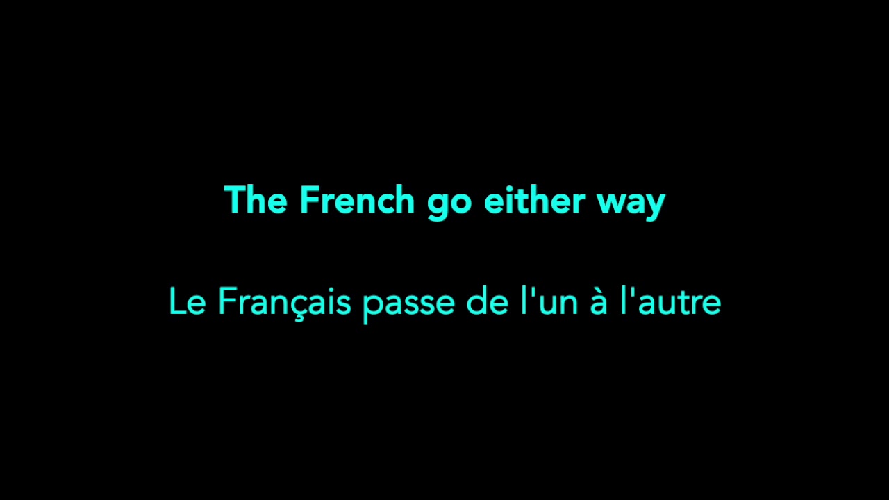 There! Right There ! (Gay or European ?) - Traduction & Lyrics