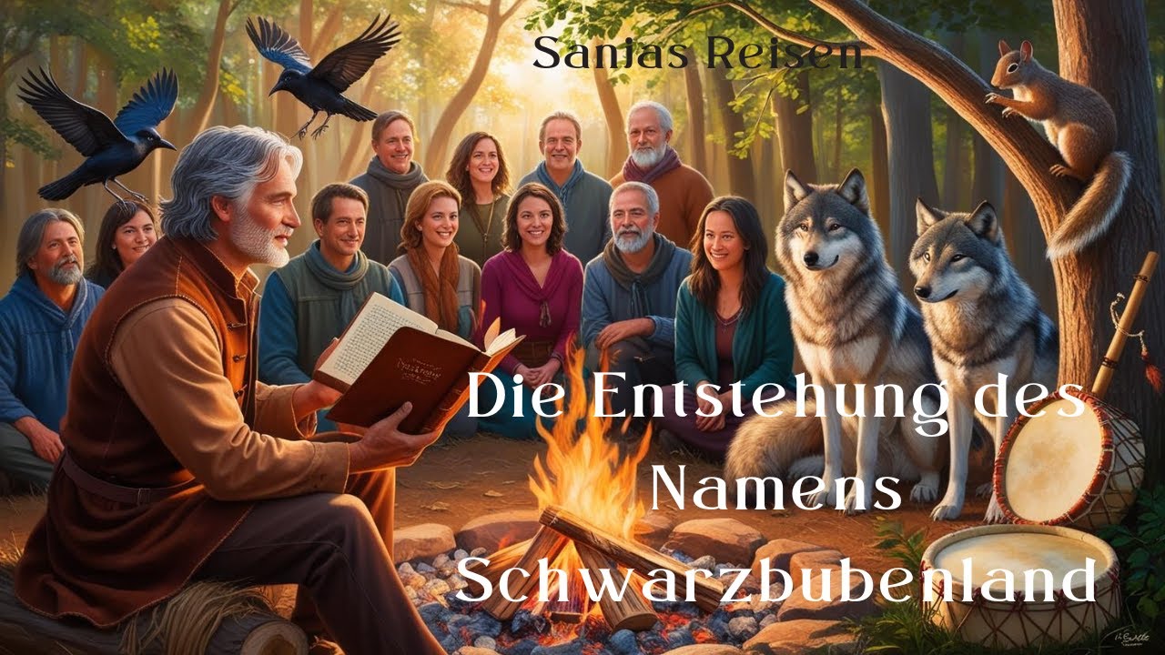 Die Entstehung des Namens Schwarzbubenland - M&auml;rchen 9 aus Sanjas Reisen