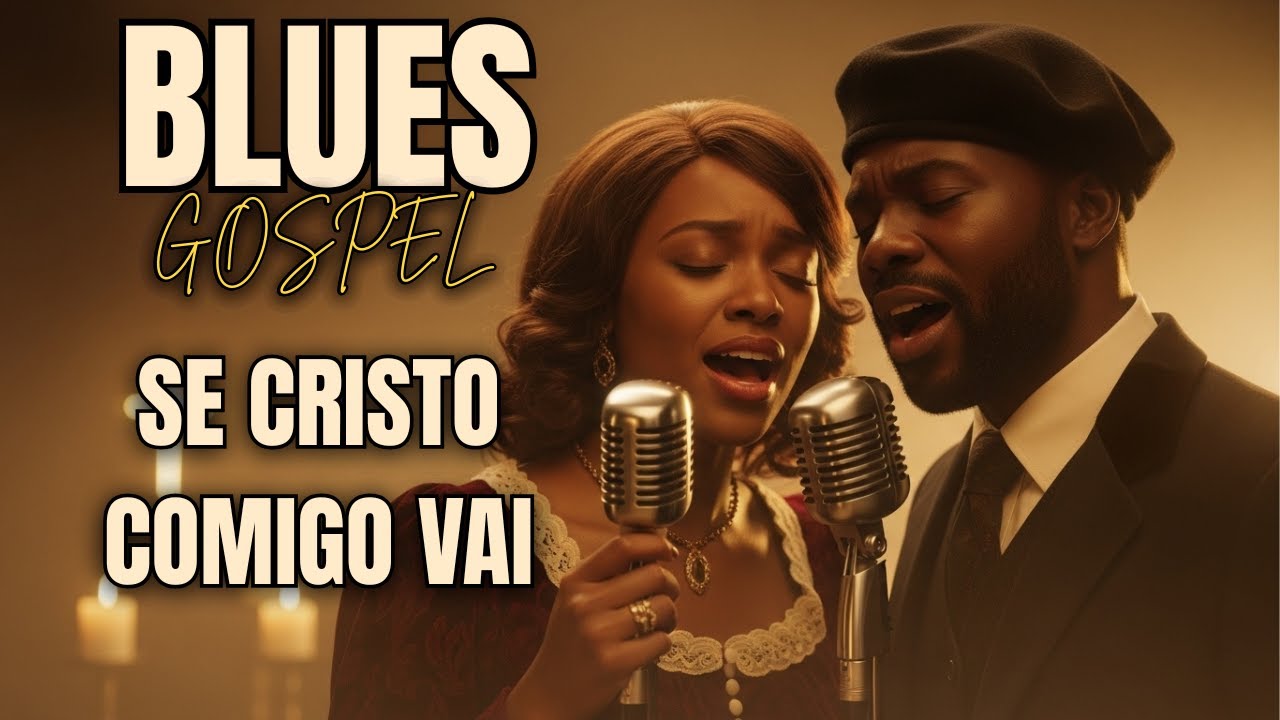NÃO OUÇA ESTA VERSÃO DE “SE CRISTO COMIGO VAI” — UM DUETO BLUES CELESTIAL QUE FAZ A ALMA TREMER! 🎙️🎷