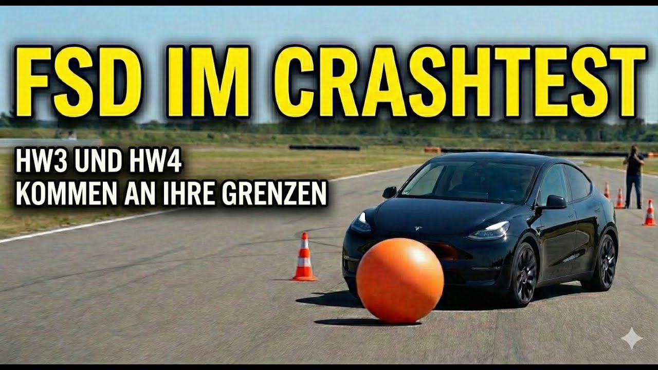 Reicht Tesla HW4 fürs Robotaxi? Dieser FSD Crashtest weckt Zweifel