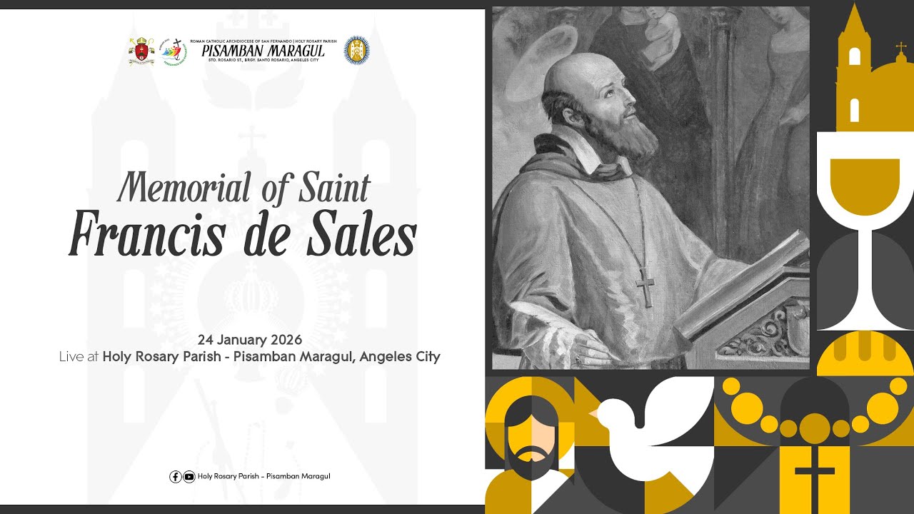 Memorial of Saint Francis de Sales, Bishop and Doctor of the Church | 24 January 2026