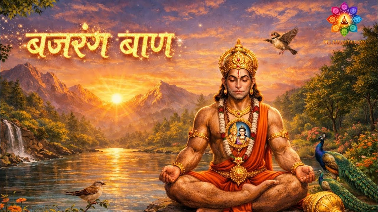 ✨🚩 बजरंग बाण | संकट नाशक हनुमान मंत्र | Powerful Divine Energy 🚩✨#बजरंगबाण #BajrangBaan #जयहनुमान