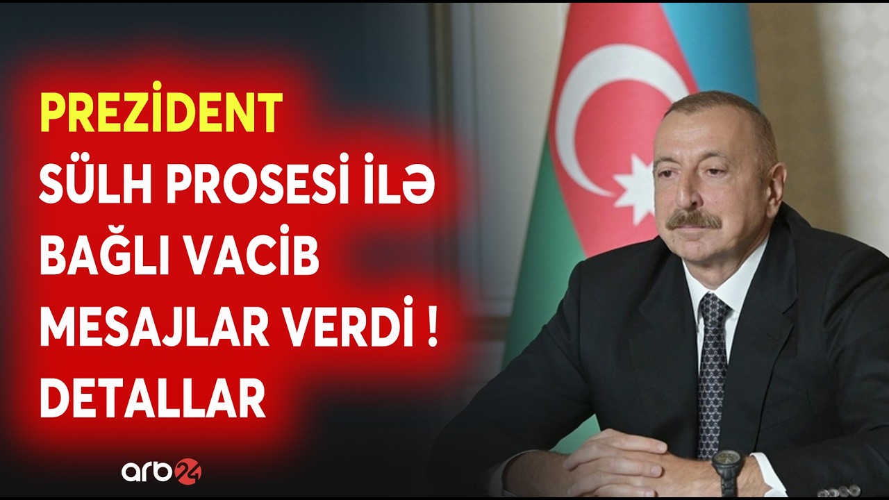 Prezident İlham Əliyev sülh prosesi ilə bağlı Almaniyadan mühüm mesajlar verdi - DETALLAR