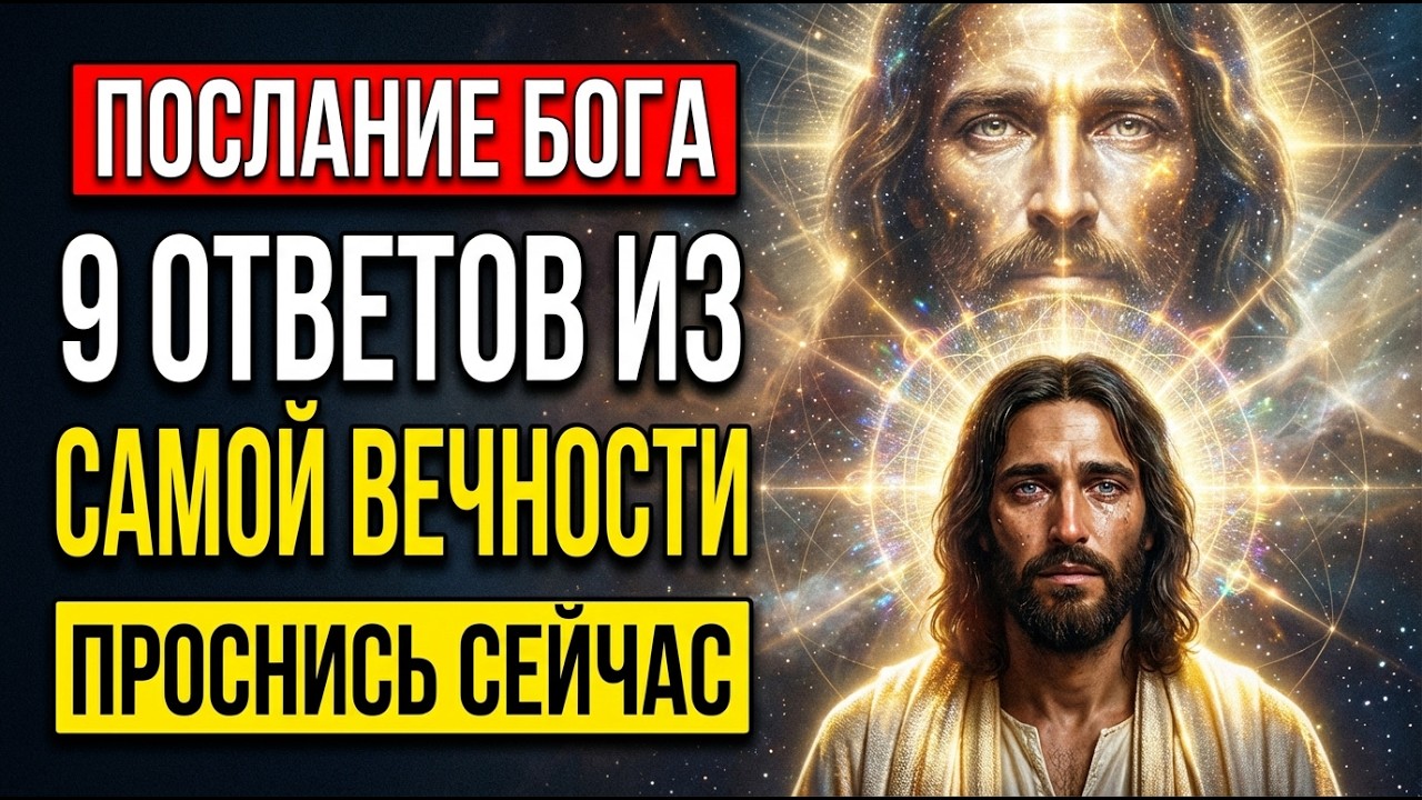 112 минут, которые перевернут МИР:  9 вопросов Богу. Ответы изменят всё!
