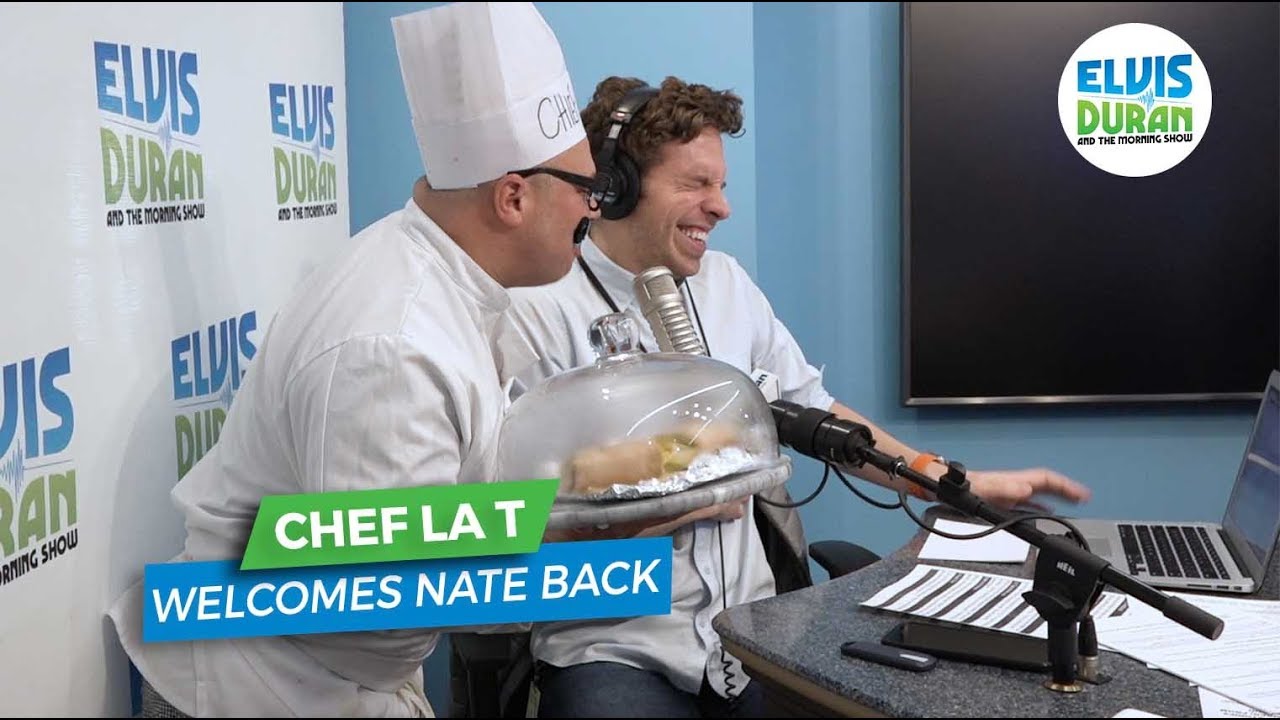 Chef La T Celebrates Nate's Return | Elvis Duran Exclusive
