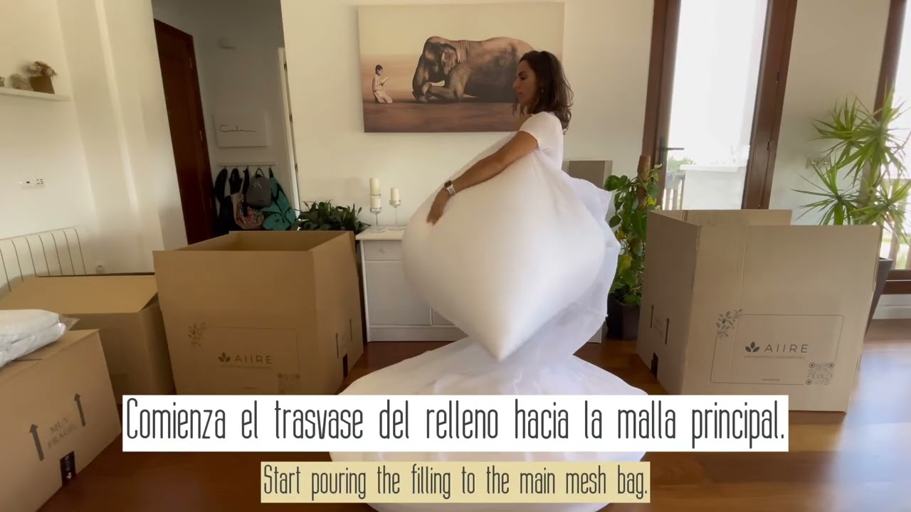 C&oacute;mo rellenar tu Puff Gigante Aiire