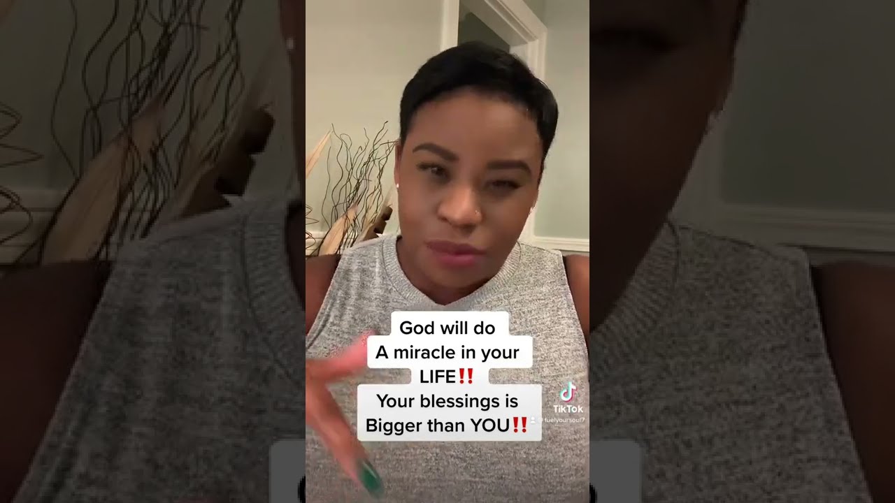 Your blessing is bigger than just YOU‼️