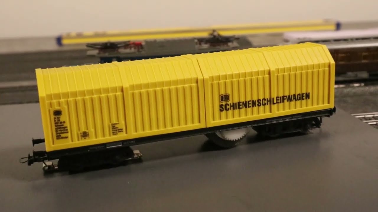 Umbau von Analog auf Digital: Lux Schienenschleifwagen