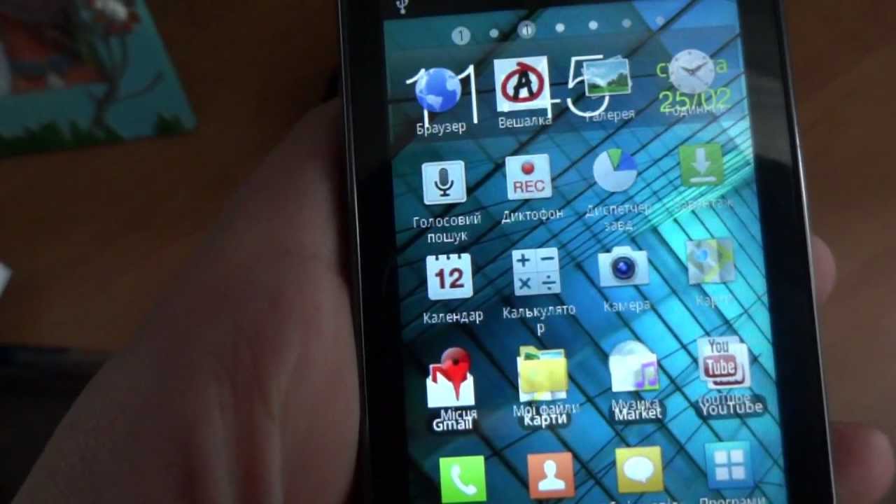 Touchwiz 4 on Galaxy Gio