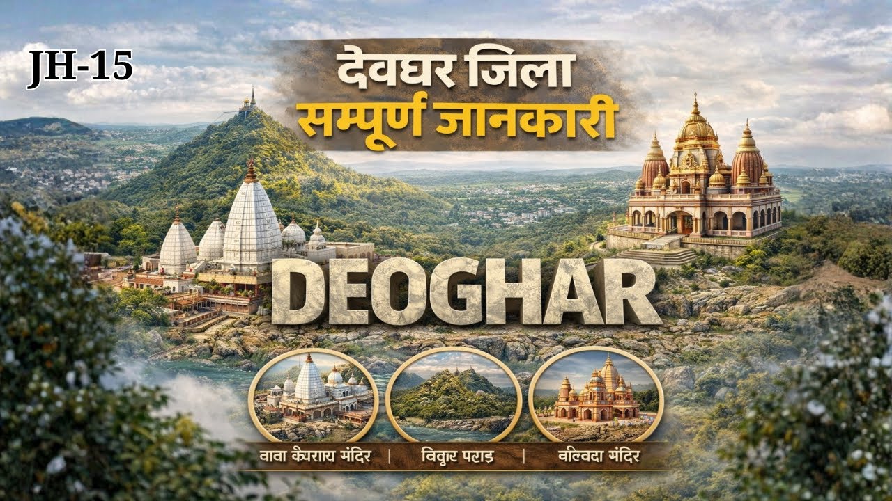 देवघर जिला : बाबा बैद्यनाथ धाम | त्रिकुटी पहाड़ | नौलखा मंदिर | सम्पूर्ण जानकारी
