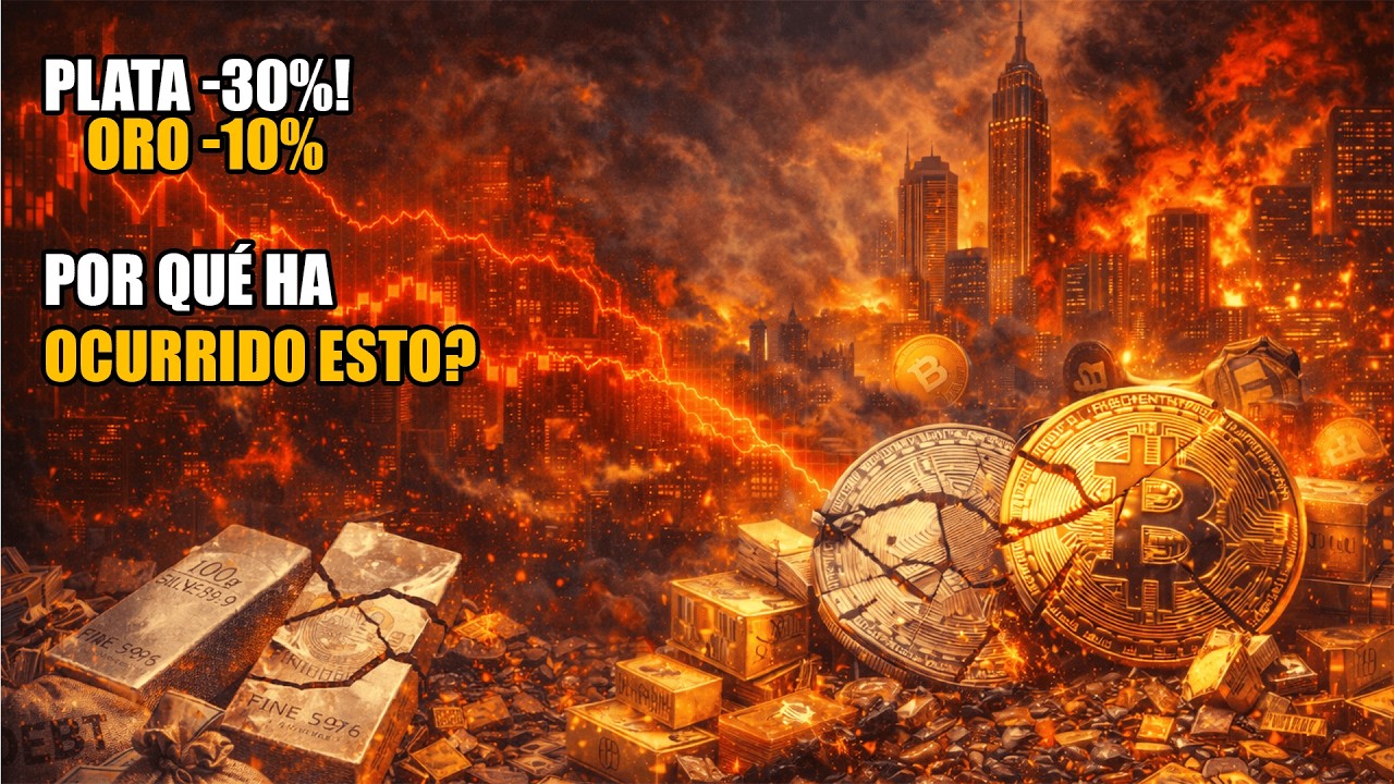 Cómo estalló la burbuja del oro de 2026 y por qué las criptomonedas desaparecieron con ella