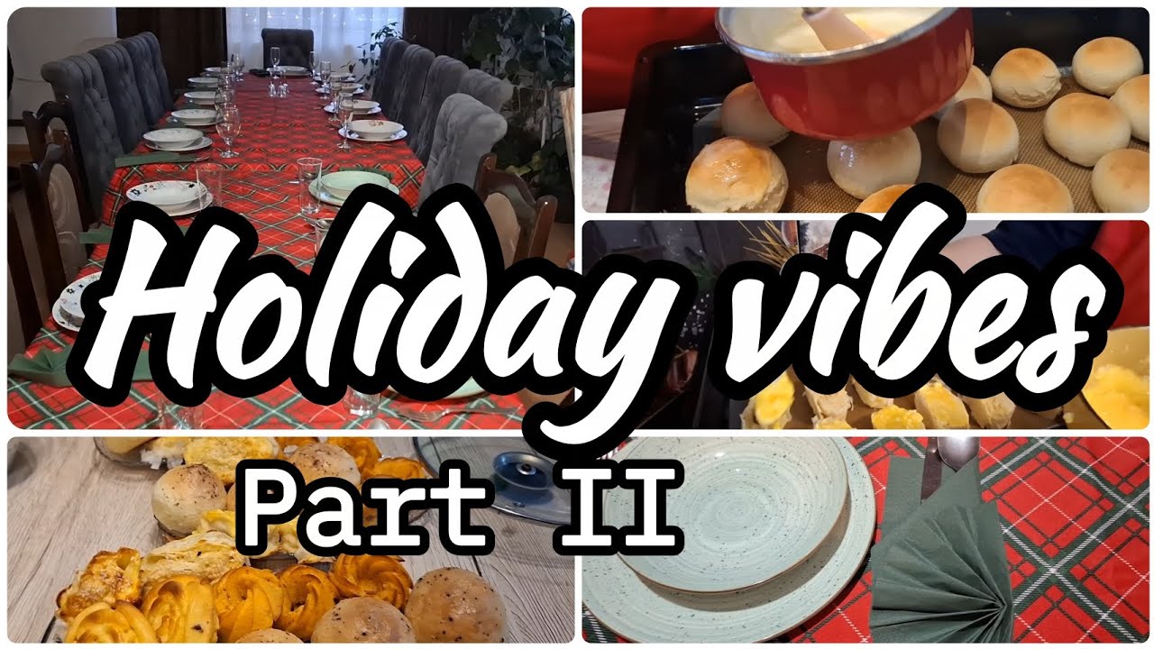 Часть II/Продолжение подготовки рождественского стола 🍪🍪🥧🎄💫/Мама троих детей/Готовим с душой 💫✨️🍀🎄🥧