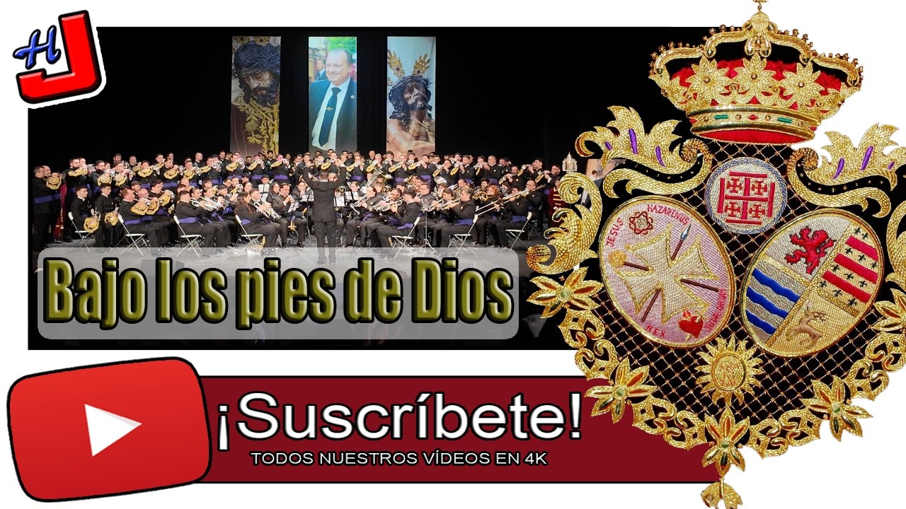 🎼 Marcha: BAJO LOS PIES DE DIOS 🎺 BCT Jesús Nazareno ⚜️ 4K 📹