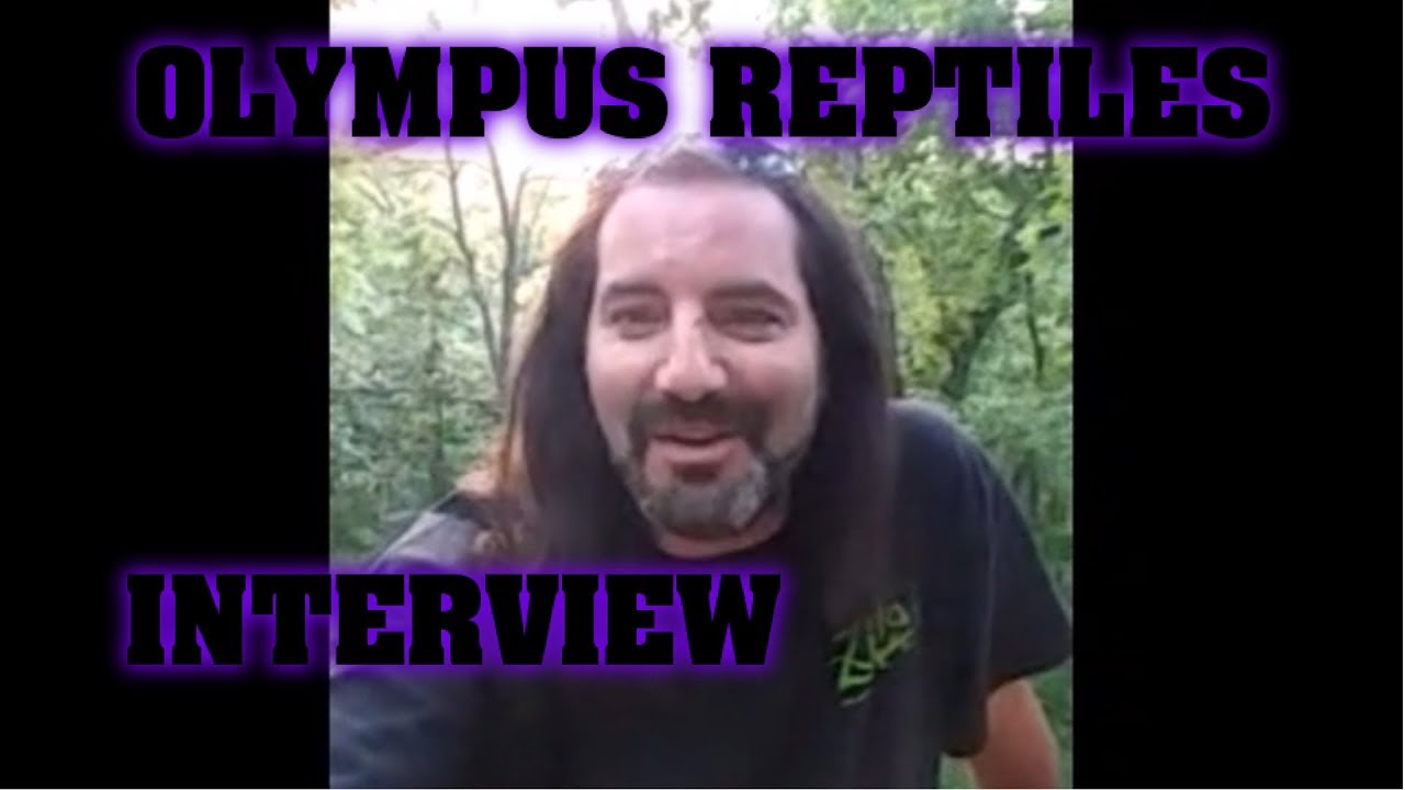 Olympus Reptile News Interview.  With Dav Kaufman!!
