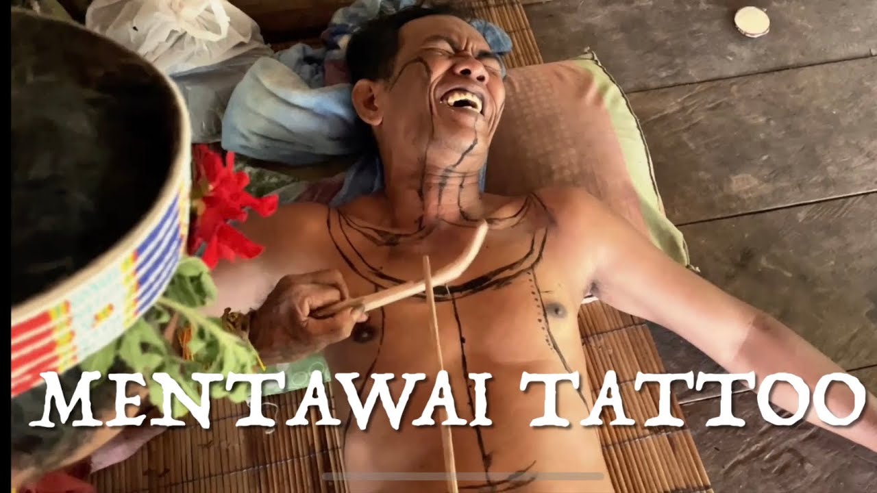 MENTAWAI TRIBAL TATTOO part 4/4