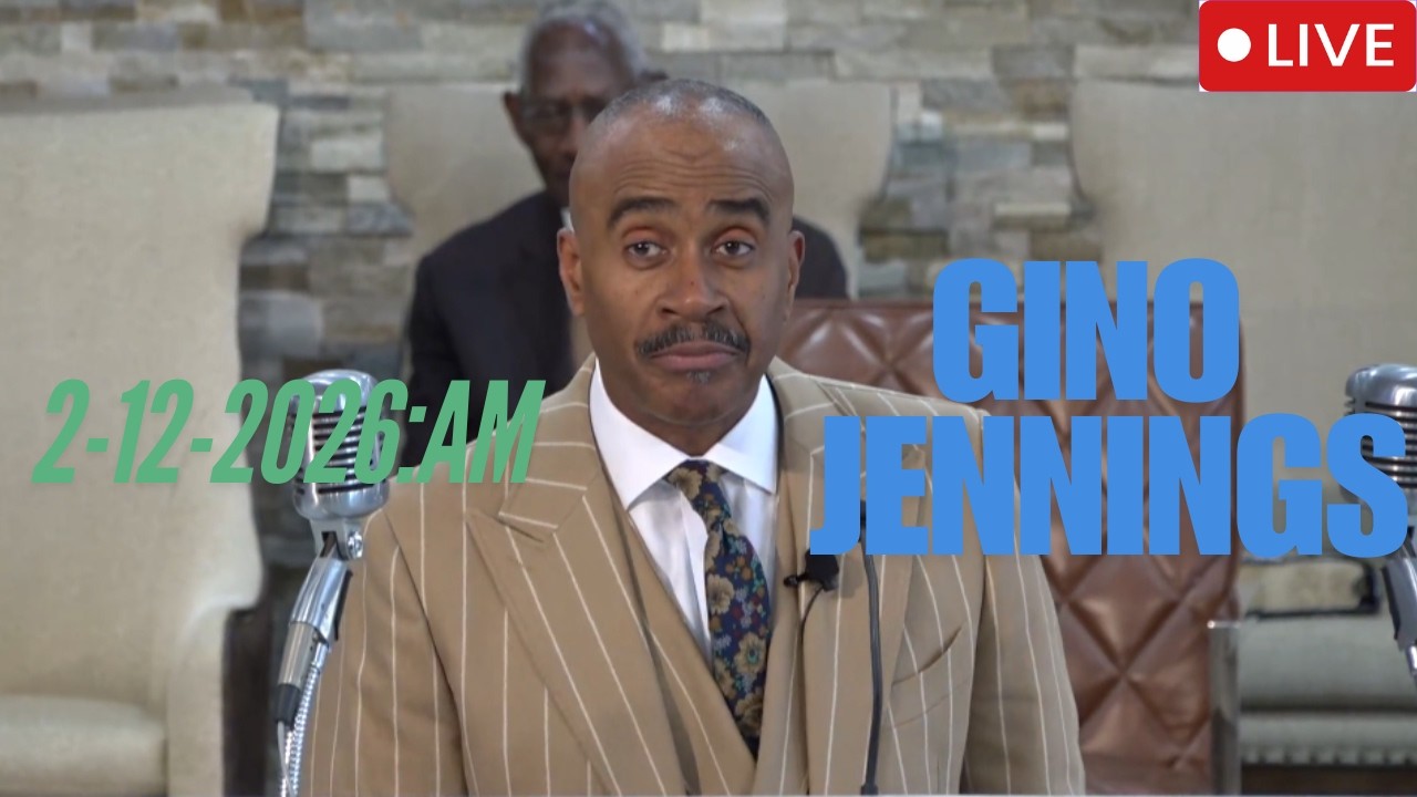 Pastor Gino Jennings - Living Up to Your Potential | FEB 12, 2026