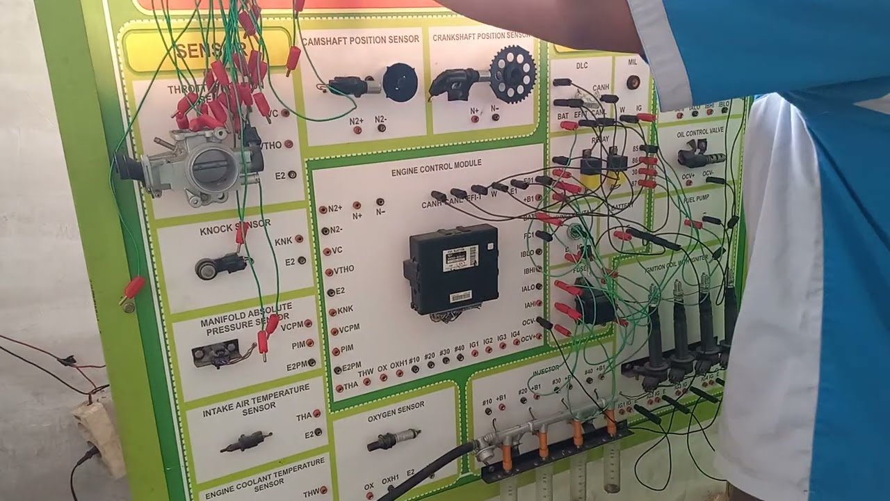 Praktek Kelistrikan Engine Management System K3 Ve