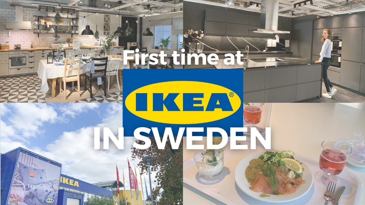 American at IKEA in Sweden for the first time | Shop with us at IKEA